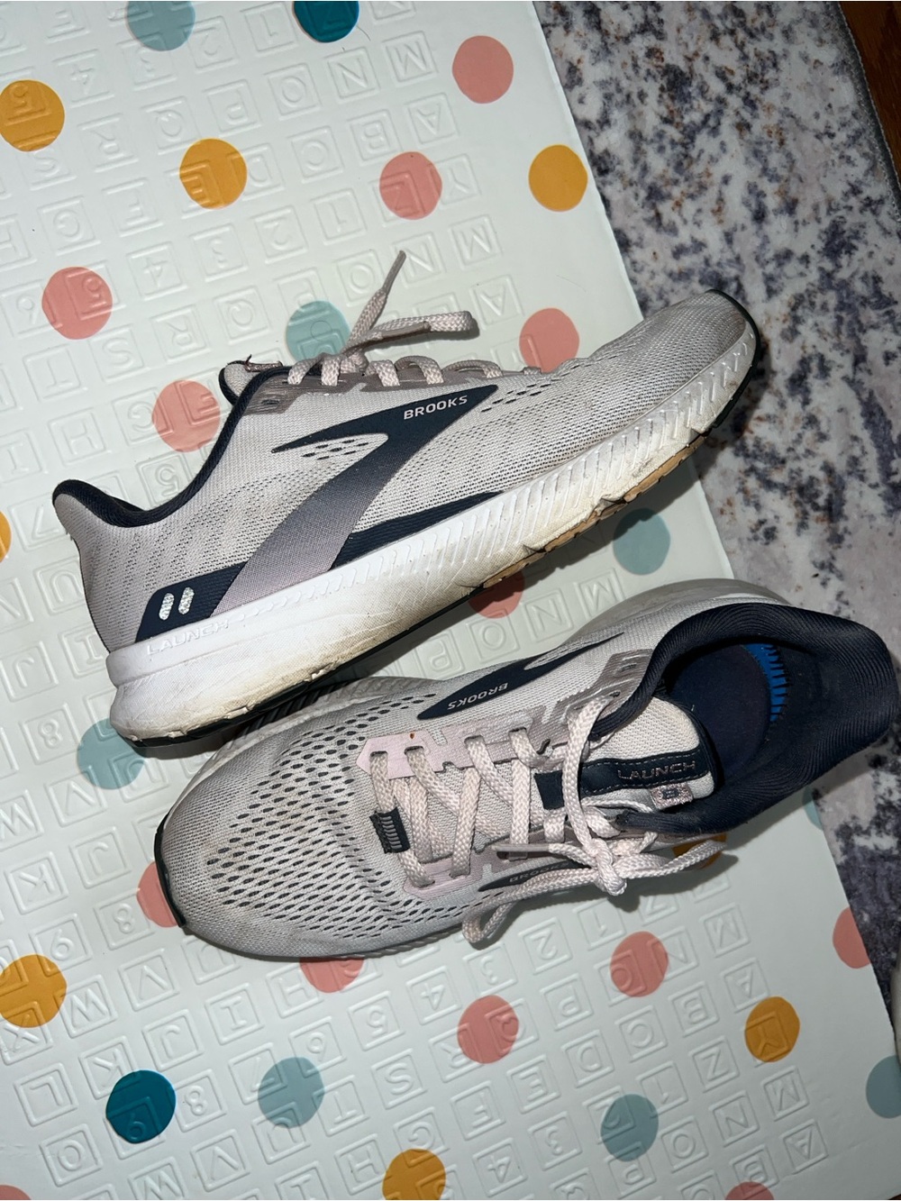Brooks Launch Running Shoes — Light Pink